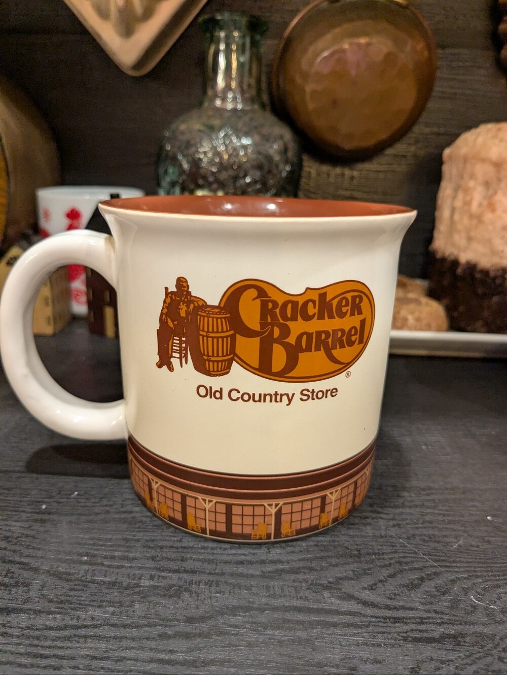 Cracker Barrel Country Rustic Kitchen Mugs (Set of 3) Approx 16 Ounce - Picture 6 of 10